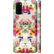 Чохол на Samsung Galaxy S20 Квітковий візерунок 1083m-1824
