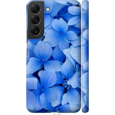 Чохол на Samsung Galaxy S22 Сині квіти 526m-2494