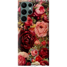 Чохол на Samsung Galaxy S22 Ultra Квітучі троянди 2701u-2500