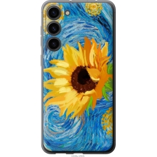 Чохол на Samsung Galaxy S23 Plus Квіти жовто-блакитні 5308u-2905
