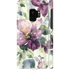 Чохол на Samsung Galaxy S9 Квіти аквареллю 2237m-1355