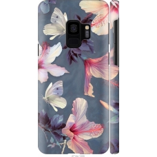 Чохол на Samsung Galaxy S9 Намальовані квіти 2714m-1355