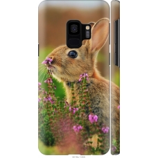 Чохол на Samsung Galaxy S9 Кролик і квіти 3019m-1355