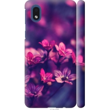 Чохол на Samsung Galaxy A01 Core A013F Пурпурні квіти 2719m-2065