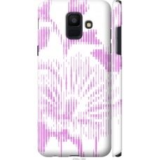 Чохол на Samsung Galaxy A6 2018 Рожевий бутон. Квітка. Pink Flower Bloom 4765m-1480