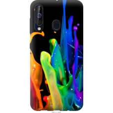 Чохол на Samsung Galaxy A60 2019 A606F Бризки фарби 3957u-1699