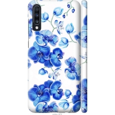 Чохол на Samsung Galaxy A70 2019 A705F Блакитні орхідеї 4406m-1675