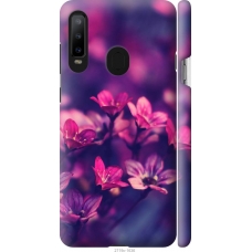 Чохол на Samsung Galaxy A8S Пурпурні квіти 2719m-1636