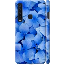 Чохол на Samsung Galaxy A9 (2018) Сині квіти 526m-1503