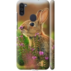 Чохол на Samsung Galaxy A11 A115F Кролик і квіти 3019m-2012