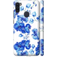 Чохол на Samsung Galaxy A11 A115F Блакитні орхідеї 4406m-2012