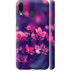 Чохол на Samsung Galaxy M20 Пурпурні квіти 2719m-1660