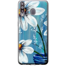 Чохол на Samsung Galaxy M30 Красиві арт-ромашки 4031u-1682