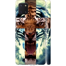 Чохол на Samsung Galaxy Note 10 Lite Злий тигр 866m-1872