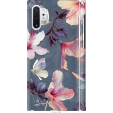 Чохол на Samsung Galaxy Note 10 Plus Намальовані квіти 2714m-1756