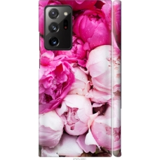 Чохол на Samsung Galaxy Note 20 Ultra Рожеві півонії 2747m-2051