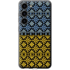 Чохол на Samsung Galaxy S23 Жовто-блакитна вишиванка 1169u-2907