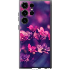 Чохол на Samsung Galaxy S23 Ultra Пурпурні квіти 2719u-2906