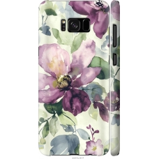 Чохол на Samsung Galaxy S8 Plus Квіти аквареллю 2237m-817