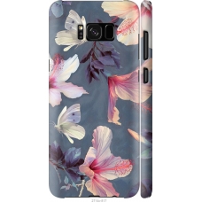 Чохол на Samsung Galaxy S8 Plus Намальовані квіти 2714m-817