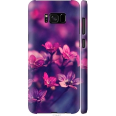 Чохол на Samsung Galaxy S8 Plus Пурпурні квіти 2719m-817