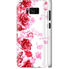 Чохол на Samsung Galaxy S8 Plus Намальовані троянди 724m-817