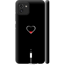 Чохол на Samsung Galaxy A03 A035F Підзарядка серця 4274m-2499