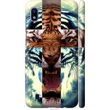 Чохол на Samsung Galaxy A10 2019 A105F Злий тигр 866m-1671