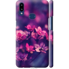 Чохол на Samsung Galaxy A10s A107F Пурпурні квіти 2719m-1776