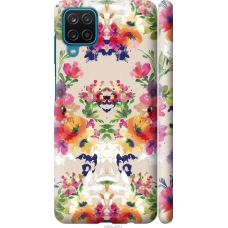 Чохол на Samsung Galaxy M12 M127F Квітковий візерунок 1083m-2360