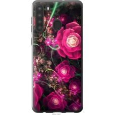 Чохол на Samsung Galaxy A21 Абстрактні квіти 3 850u-1841