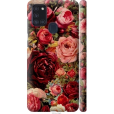 Чохол на Samsung Galaxy A21s A217F Квітучі троянди 2701m-1943