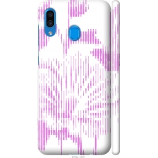 Чохол на Samsung Galaxy A20 2019 A205F Рожевий бутон. Квітка. Pink Flower Bloom 4765m-1761