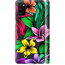 Чохол на Samsung Galaxy A41 A415F Тропічні квіти 1 4753m-1886