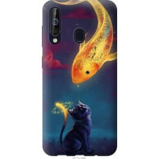 Чохол на Samsung Galaxy A60 2019 A606F Сон кішки 3017u-1699