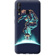 Чохол на Samsung Galaxy A60 2019 A606F Космонавт на скейтборді 4145u-1699