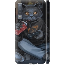 Чохол на Samsung Galaxy A7 (2018) A750F gamer cat 4140m-1582