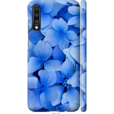 Чохол на Samsung Galaxy A70 2019 A705F Сині квіти 526m-1675