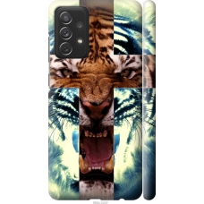 Чохол на Samsung Galaxy A72 A725F Злий тигр 866m-2247