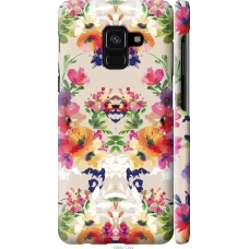 Чохол на Samsung Galaxy A8 2018 A530F Квітковий візерунок 1083m-1344