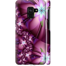 Чохол на Samsung Galaxy A8 2018 A530F Квіткова мозаїка 1961m-1344