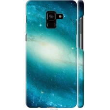 Чохол на Samsung Galaxy A8 Plus 2018 A730F Блакитна галактика 177m-1345