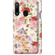 Чохол на Samsung Galaxy A8S Квіткові шпалери 820m-1636