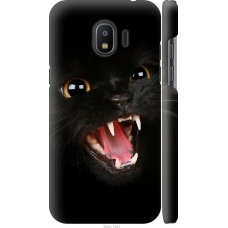 Чохол на Samsung Galaxy J2 2018 Чорна кішка 932m-1351