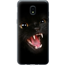 Чохол на Samsung Galaxy J3 2018 Чорна кішка 932u-1501