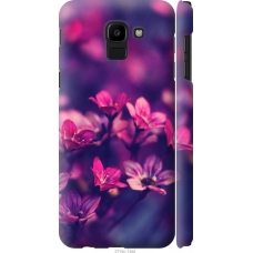Чохол на Samsung Galaxy J6 2018 Пурпурні квіти 2719m-1486