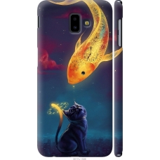 Чохол на Samsung Galaxy J6 Plus 2018 Сон кішки 3017m-1586