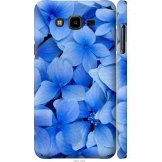 Чохол на Samsung Galaxy J7 Neo J701F Сині квіти 526m-1402