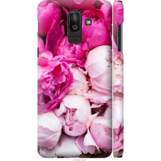 Чохол на Samsung Galaxy J8 2018 Рожеві півонії 2747m-1511