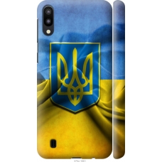 Чохол на Samsung Galaxy M10 Прапор та герб України 375m-1661